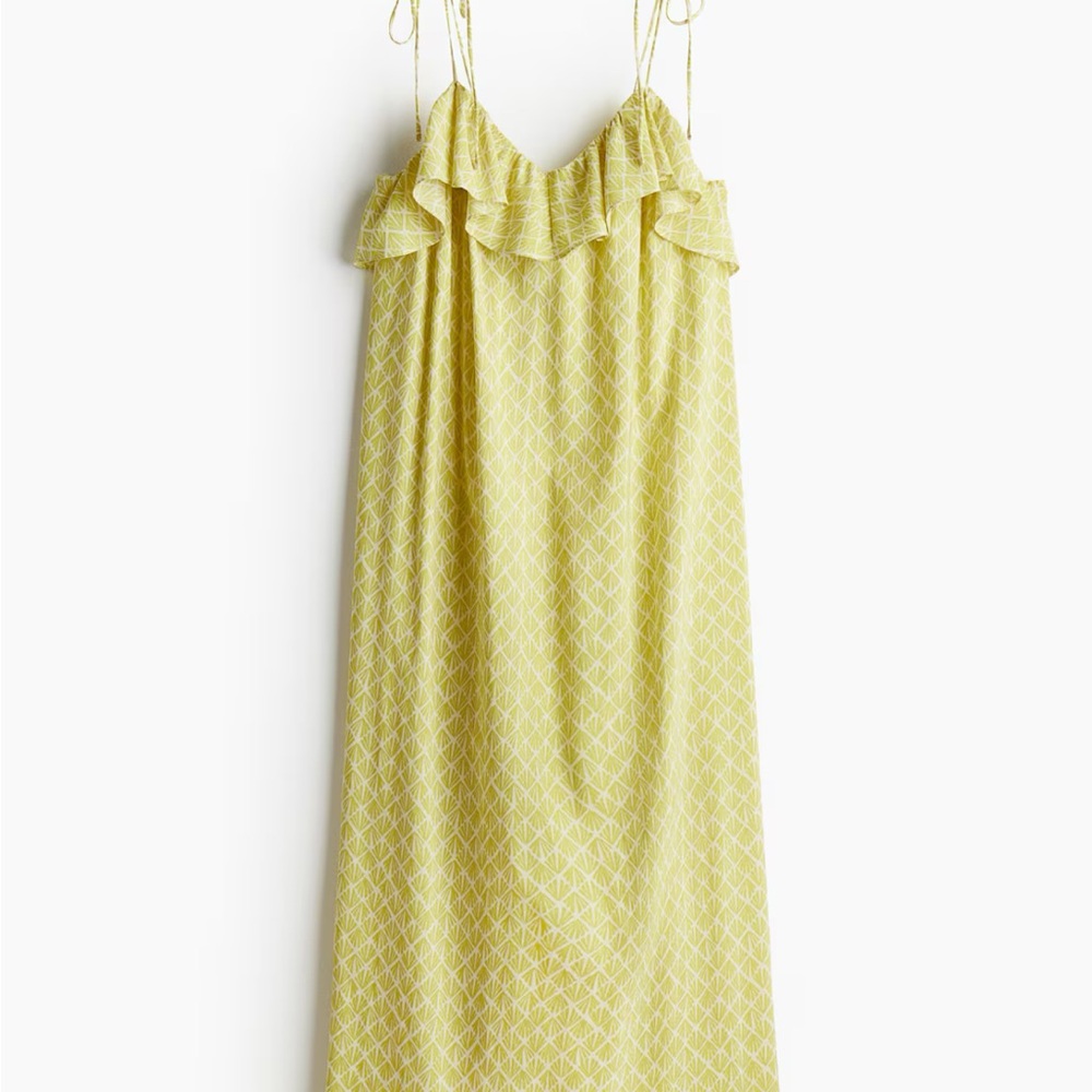 H&M Yellow Maxi Dress